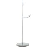 vidaXL Stojalo za obleke 45x35x107 cm bele barve | Shoptok.si