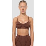 GymBeam Cosmo Sports Bra Brown Cene