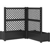  Velika s osvrtom 2 pcs Antracit 143 x 143 x 133,5 cm PP | Eponuda.ba