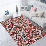Mila Home rdeča/siva pralna preproga 80x150 cm ignite – | Shoptok.si