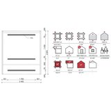 Male kuće Vanjska sauna NOKIA 240 × 267 cm sa šindrom | shoptok.hr