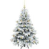 vidaXL Umestno božično drevo med 150 LED Zelena 150 cm PE in PVC | Shoptok.si