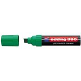 Edding marker permanent 390 4-12mm, deblji, kosi vrh zelena Cene