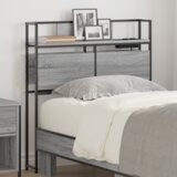  Skladišno uzglavlje Sivi hrast sonoma 90 cm Konstruirano drvo | shoptok.hr