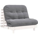 Maison Chic futon - futonski ležalnik z ležiščem bela 100x206x11 cm trdna borovina, (21729481) Cene