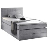 XORA POSTELJA BOXSPRING 140 cm x 200 cm , tekstil svetlo siva Cene