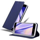 Cadorabo Ohišje, združljiv z ZTE v elegantno temno modri - zaščitni pokrov z magnetnim zapiranjem, stoječo funkcijo in režo za kartico, (20596627) | Shoptok.si