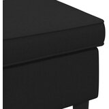  Stolica za noge Crna 55 x 35 x 41 cm Tkanina | shoptok.hr