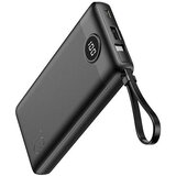 Veger portable battery with built-in cables C10 10000 mAh, black Cijene