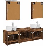  Set namještaja za kupaonicu 5 kom. Staro drvo | shoptok.hr