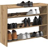 vidaXL stalak za cipele boja hrasta 80x25x62 cm konstruirano drvo | shoptok.hr