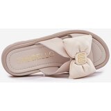 CheBello Ladies Leather Platform Sandals With Bow | Eponuda.ba