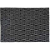  Tepih ORIZ Crni mrežasti uzorak 120 x 170 cm 100% poliester - Crni mrežasti uzorak 120 x 170 cm | shoptok.hr