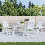 vidaXL Jastuci za stolice 4 kom s uzorkom lišća 40x40x3 cm od tkanine | shoptok.hr
