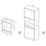  Ugradbena pećnica Hansa BOEI68181 Inox | Shoptok.si