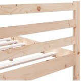  Okvir za krevet od masivne borovine 140 x 190 cm | shoptok.hr
