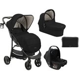 Kikka Boo Selina premium 3in1 kolica set sa I-SIZE autosedištem i tvrdom korpom Black ( KKB11256 ) Cene