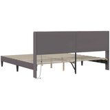  Krevetna konstrukcija Siva 180 x 200 cm Umjetna koža | shoptok.hr