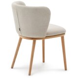 Kave Home Bež jedilni stol Ciselia – | Shoptok.si