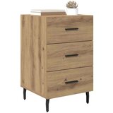  Nočna omarica Umetni hrast 40 x 40 x 66 cm Konstruiran les, (5000107235) | Shoptok.si