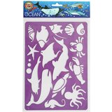 Koh i Noor KOH-I-NOOR Risalna šablona - Ocean | Shoptok.si