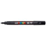  Marker UNI POSCA PC-3M 0.9 - 1.3 MM Black (24) Cene