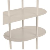House Nordic Bež metalni regal 118x139x31 cm Rieti – | shoptok.hr