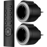 funkschalt-set comfort 2+1ant 0085520503 brezžično stikalo\, komplet 3-delni v notranjosti 3680 w, (20641481)