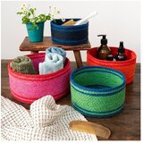 Rex London Košare v kompletu 4 ks iz jute ø 23x11 cm – | Shoptok.si
