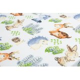 Sensillo Sklopivi madrac s pamučnom navlakom 120x60cm šuma | shoptok.hr