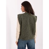 RUE PARIS Vest-IT-KZ-FL9622.29P-khaki | Shoptok.si