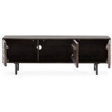 MOME Tamno smeđa TV komoda od masivnog manga 145x48x40 cm Kalai – | shoptok.hr