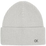 Calvin Klein Jeans Ck Metal Chunky Rib Beanie Bijela Cijene