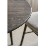 Rowico Temno rjava okrogla raztegljiva jedilna miza iz masivnega hrasta ø 120 cm Tyler – | Shoptok.si