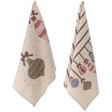 Bloomingville Pamučna kuhinjska krpa 2 kom s božićnim motivom 71x45 cm Ornamentia – | shoptok.hr
