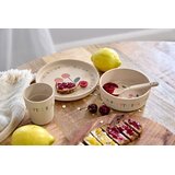 Lässig komplet jedilni set Happy Fruits krožnik, skledica, lonček, žlička cherry | Shoptok.si