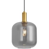 QAZQA Design hanglamp messing met smoke glas voor railsysteem 1-fase - Iconic Zuzanna Cene