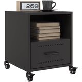 vidaXL Noćni ormarići 2 kom crni 36 x 39 x 43,5 cm čelični | shoptok.hr