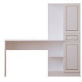 Hanah home Set radni sto sa policom za knjige Rb-087, Bijela | Eponuda.ba