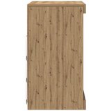  LED komoda Umjetnički hrast 60,5 x 37 x 67 cm Konstruirano drvo | shoptok.hr