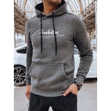 DStreet Bluza męska z kapturem antracytowa Cene