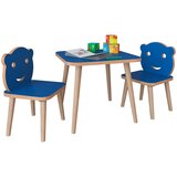MID.YOU Otroški Set Mize In Stolov Lilula, Modra | Shoptok.si