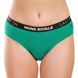 Mons Royale Women's panties merino green cene