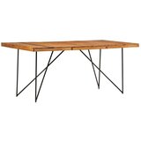  Blagovaonski stol od masivnog drva bagrema 180 x 90 x 76 cm | shoptok.hr