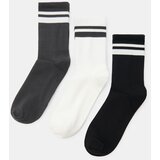 Sinsay Duge prugaste čarape 3 pack | shoptok.hr