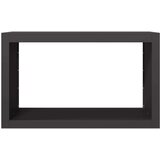 vidaXL Stojalo za drva črno 100x40x60 cm jeklo | Shoptok.si