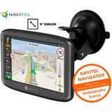 Navitel GPS navigacija E505 Magnetic, 5'' touch, Magnetni nastavek, MicroSD, + karte celotne Evrope (lifetime update), (20533052) | Shoptok.si