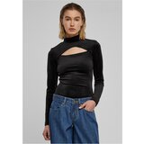 UC Ladies Ladies Velvet Cut-Out Turtleneck Body black | Shoptok.si