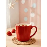 Sinsay Keramička šalica s motivom jagoda | shoptok.hr