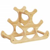  Stalak za vino za 6 boca 35 x 18 x 25,5 cm od bambusa | shoptok.hr